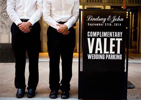 Wedding Valet Services